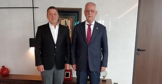 AK Parti Bursa Milletvekili Mufit Aydin’dan Siirt TSO Başkanı Güven Kuzu’ya Ziyaret