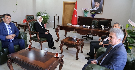 Rektör Şındak'tan Nezaket Ziyaretleri