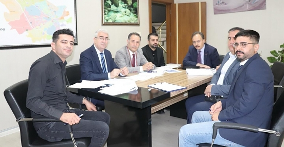 Vali Kızılkaya Başkanlığında Siirt 1. Etap Siirt Kentsel Dönüşüm Projesi Toplantısı Yapıldı