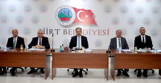 Vali Dr. Kemal Kızılkaya Başkanlığında Belediye Çalışmaları Değerlendirildi