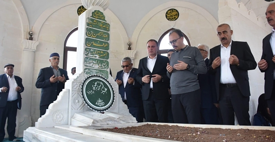 “Abdurrahman Bin Avf” Hazretlerinin Cami, Türbe Restorasyonu ve Sosyal Donatıların Açılışı, Dualar Eşliğinde Yapıldı