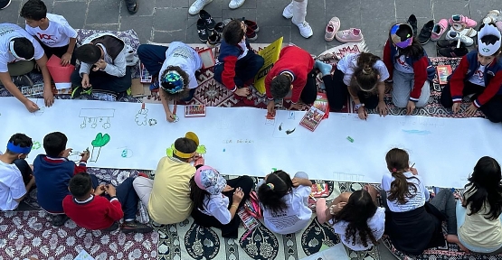 Siirt’te Mehmetçik İlkokulu Öğrencilerinden Anlamlı Etkinlik