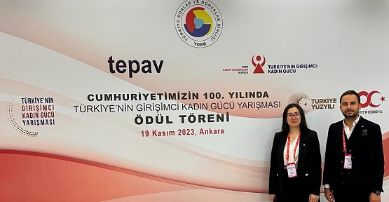 Siirt TSO Kadın Girişimciler ve  Genç Girişimciler Başkanları “Türkiye’nin Girişimci Kadın Gücü” Ödül Törenine Katıldı