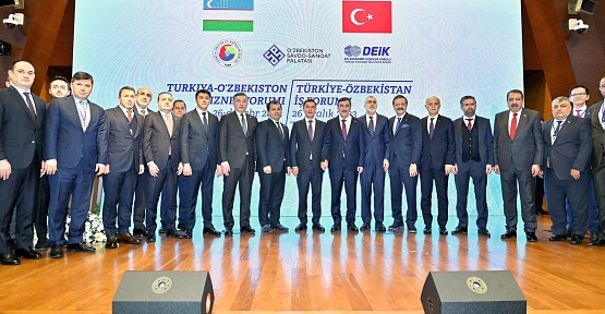 Siirt TSO Başkanı Güven Kuzu, Türkiye-Özbekistan İş Forumu’na Katıldı