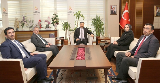 Vali Yardımcısı Şeyma Aktaş Semiz'den Rektör Şındak'a Ziyaret