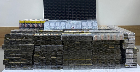Siirt’te 2.070 Paket Kaçak Sigara Ele Geçirildi