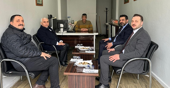 AK Parti Siirt Belediye Başkan Adayı Olgaç'tan Medya Siirt'e Ziyaret