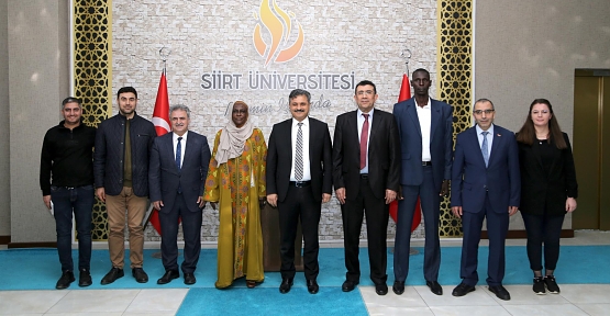 Siirt Üniversitesi İle Institut National Superieur dElevage de Moussoro INSEM Üniversitesi Arasında Uluslararası İş Birliği Protokolü İmzalandı