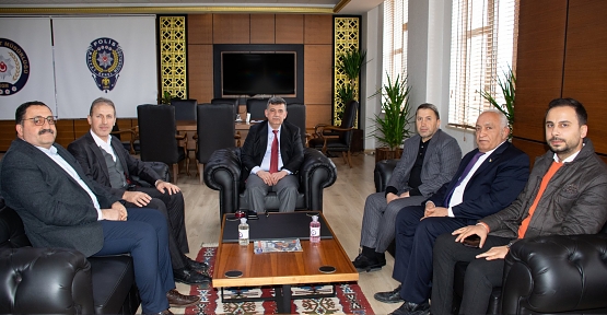 Siirt TSO Başkanı Güven Kuzu’dan İl Emniyet Müdürü Öztürk’e Hayırlı Olsun Ziyareti