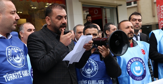 Türkiye Kamu Sen Siirt İl Temsilciliğinden Basin Açıklaması