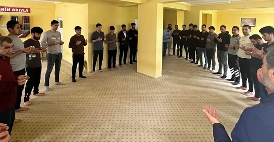 SİİRT’TE YURTTA KALAN ÖĞRENCİLER UNUTULMADI