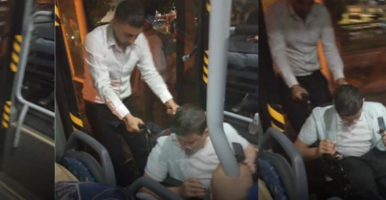 Siirt Belediyesi Otobüs Şoföründen Örnek Davranış