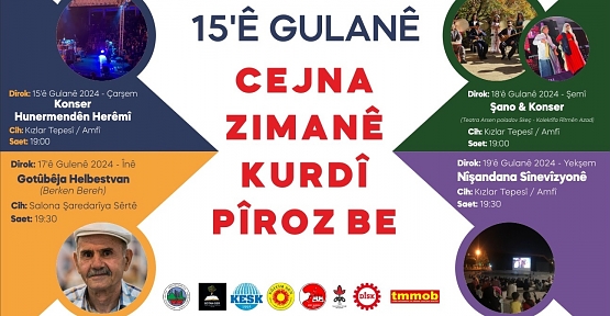 Siirt Belediyesi ‘Kürt Dil Bayramı’ İçin Etkinlikler Düzenliyor