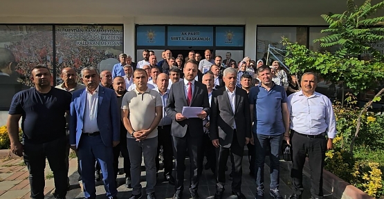 AK Parti Siirt Teşkilatı, 27 Mayıs Darbesi’ni Unutmadı