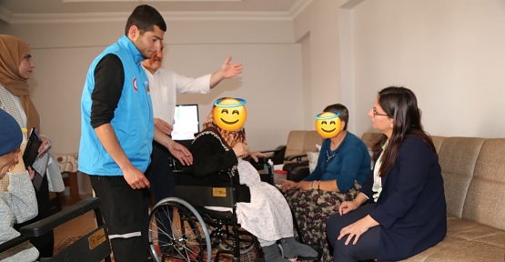 Siirt Belediyesi Tekerlekli Sandalye Dağıtımlarına Devam Ediyor