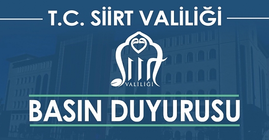 SİİRT’TE GÖSTERİ VE YÜRÜYÜŞLER 4 GÜN SÜREYLE YASAKLANDI