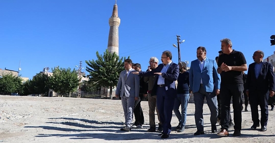 Vali Kızılkaya, Kentsel Dönüşüm Alanında İncelemelerde Bulundu 