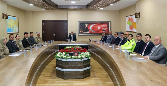 Siirt’te Güvenlik Tedbirleri Masaya Yatırıldı