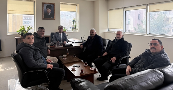 Siirt Gazeteciler Derneğinden Şükrü Uras’a Hayırlı Olsun Ziyareti