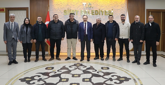 Siirt Gazeteciler Derneklerinden Vali Dr. Kemal Kızılkaya’ya Ziyaret