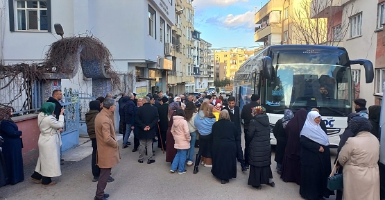 Diyanet İşleri Başkanlığı Organizasyonu ile Siirt’ten 35 Kişilik Grup Ramazan Umresi’ne Uğurlandı