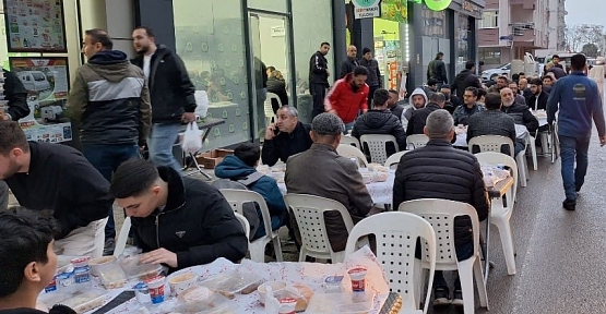 Yalova Siirt Vakfı’ndan İftar Dayanışması
