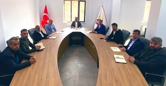 Siirt İl Özel İdaresi Haftalık Değerlendirme Toplantısı Gerçekleştirildi