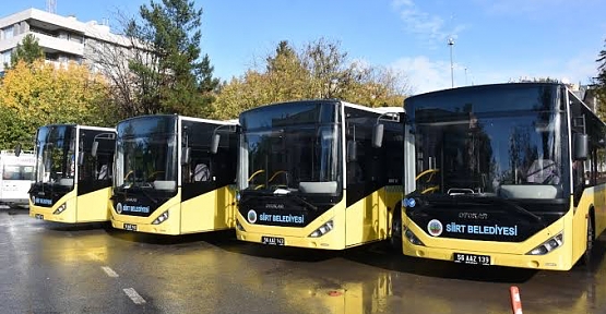 Siirt Belediyesi’nden Ramazan Bayramı’nda Ücretsiz Ulaşım Hizmeti!