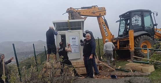 Siirt’te 6. Deprem Gözlem İstasyonu Kuruldu