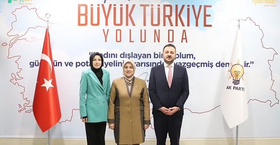 AK Parti Siirt İl Teşkilatından   Genel Merkez Kadın Kolları Başkanı Ercan’a Ziyaret