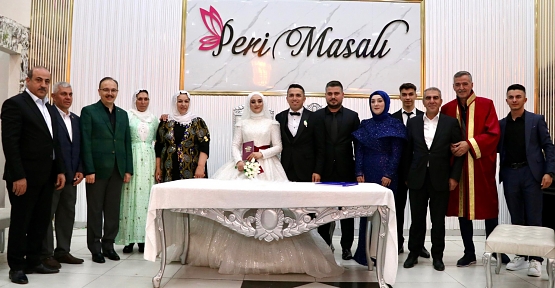 Vali Kızılkaya, Gazi Ailesinin Mutluluğuna Ortak Oldu