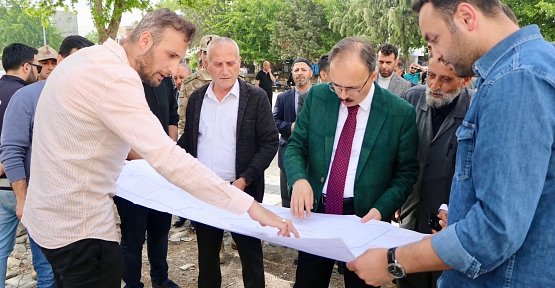Veysel Karani’nin Makamı Yenileniyor: Vali Kızılkaya Çalışmaları Denetledi