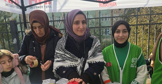 Gazze İçin Hayır Çarşısı: Siirt İHH’dan Anlamlı Etkinlik