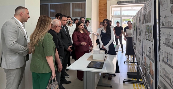Mimarlık Fakültesi Öğrencilerinden Anlamlı Sergi: Tarihi Yapılar Geleceğe Taşınıyor