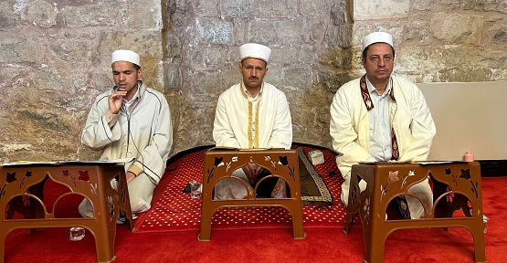 Vakıflar Haftası Kapsamında Siirt Ulu Cami’de Mevlid-i Şerif Okundu