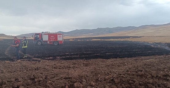 Siirt’te Buğday Tarlasında Korkutan Yangın: İtfaiye Zamanla Yarıştı