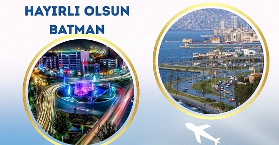 Batman – İzmir Uçuşlarında Yeni Dönem: SunExpress Seferleri Başlıyor