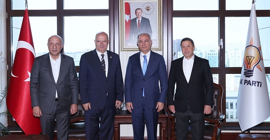 Güven Kuzu ve Gürsel Baran’dan Efkan Ala’ya Ziyaret