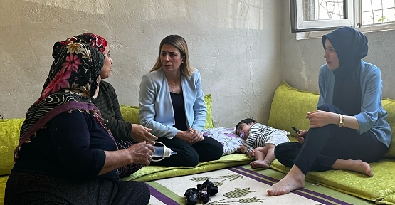 AK Parti Siirt Kadın Kolları’ndan Gönüllere Dokunan Ziyaretler