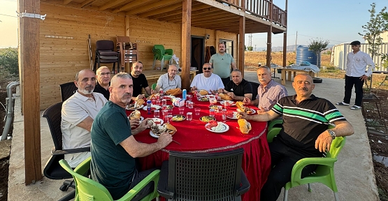 Siirt İl Genel Meclis Başkanı Cangir Bayram, İş İnsanı Tarkan Göncü’yü Ağırladı