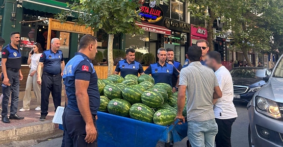 SİİRT BELEDİYESİ’NDEN SEYYAR SATICILARA SIKI DENETİM