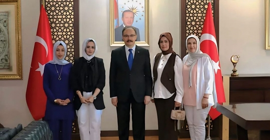 TOMURCUK KADIN KOOPERATİFİ’NDEN VALİ KIZILKAYA’YA ZİYARET