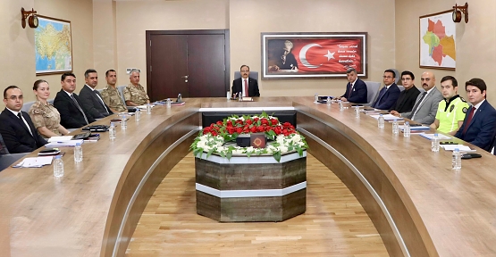 Siirt’te Güvenlik ve Asayiş Koordinasyon Toplantısı Gerçekleştirildi