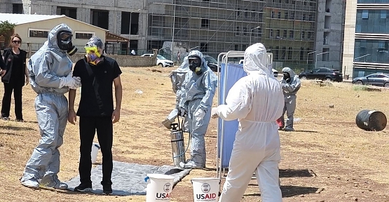 Afetlere Karşı Hazırız: Siirt’te Gerçekçi Turuncu Kod Tatbikatı