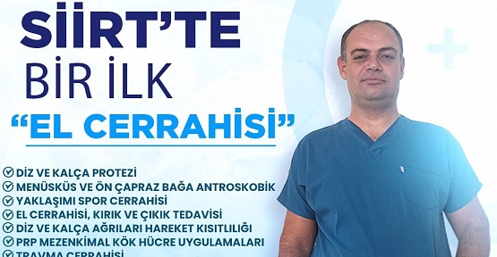 Dr. İbrahim Halil Cebe’den El Cerrahisinde Başarılı Müdahaleler