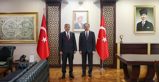 İl Kültür ve Turizm Müdürü Mehmet Sabahattin Genç’ten Vali Kızılkaya’ya Ziyaret