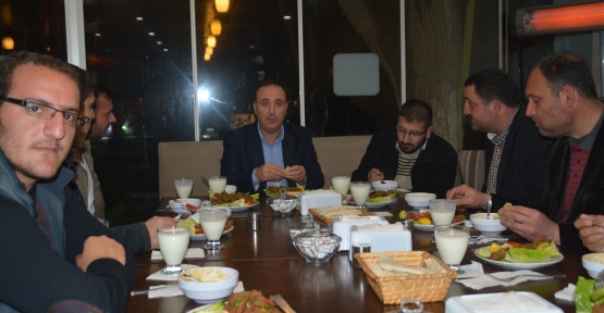 AK Parti Siirt Milletvekili Osman Ören Veda Yemeği Verdi
