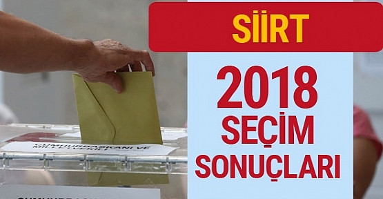 Siirt - Tüm Parti Seçim Sonuçları