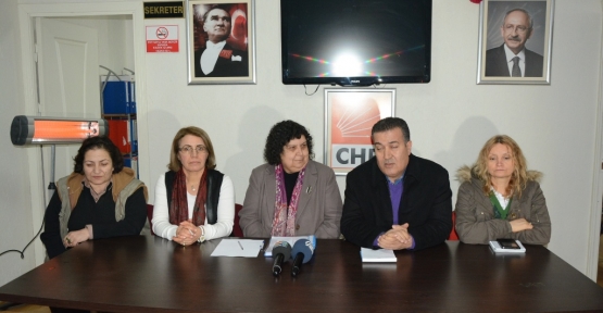 CHP Kadın Kolları Heyetti Siirt'te