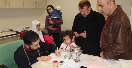 CİZRE VE SİLOPİ’DEN GELEN VATANDAŞLARIN SAĞLIK İHTİYAÇLARI KARŞILANIYOR